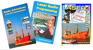 A pair of books about Laser 558