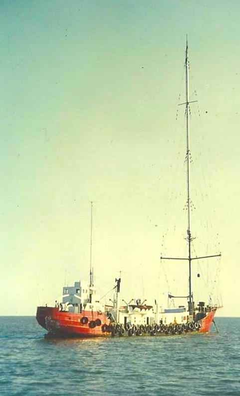 Radio Caroline ship Mi AMigo